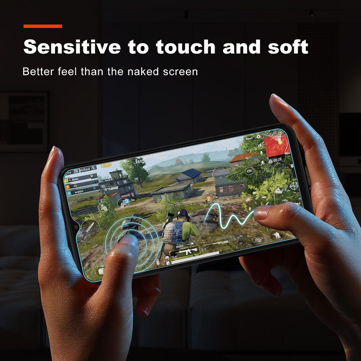 Tentoki Samsung Galaxy A14 5G/4G Screen Protector - 3 Pack