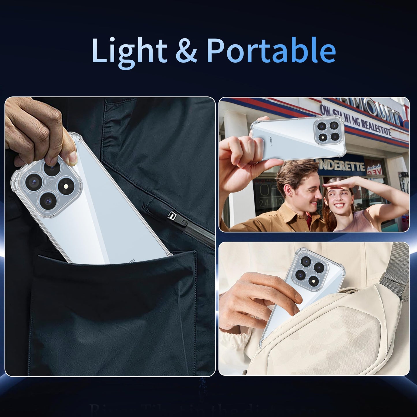 Tentoki Crystal Clear Case for Xiaomi 17