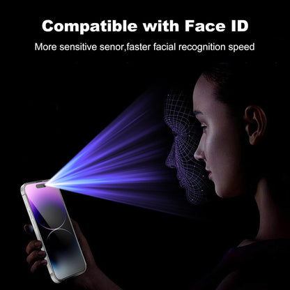 Tentoki Flash Fit Classic Privacy Glass for iPhone 14 Pro - 2 Pack