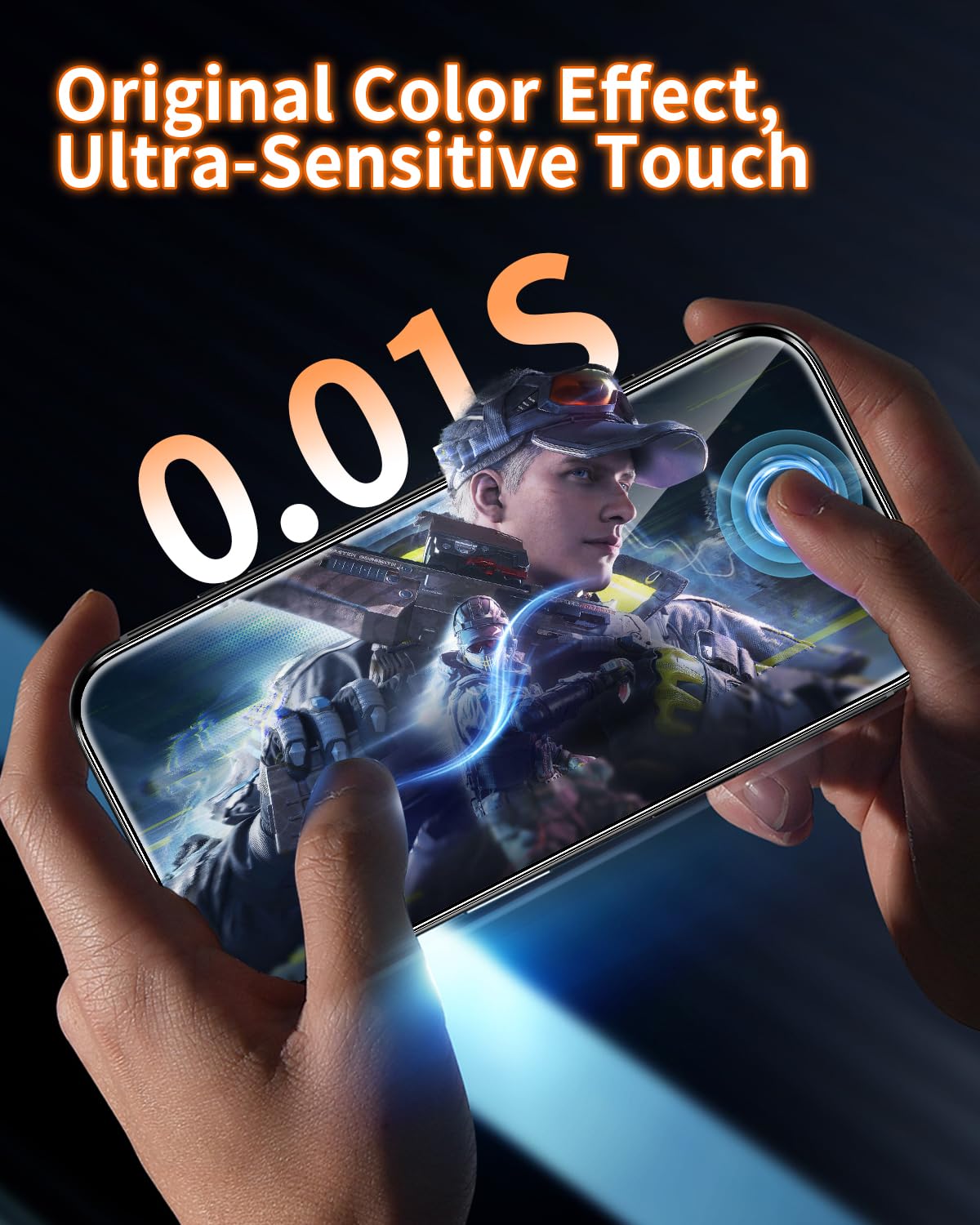 Tentoki Flash Fit Pro Premium HD Clear Glass for iPhone 13 / 13 Pro / 14 - 2 Pack