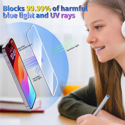 Tentoki Flash Fit Classic Anti-Blue Light Glass for iPhone 14 Pro - 2 Pack