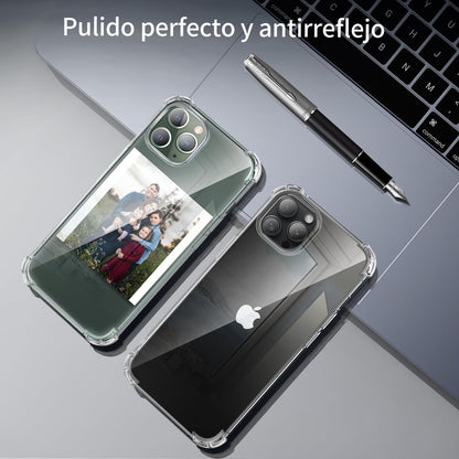 Tentoki Crystal Clear Protection Kit for iPhone 11 Pro - Case + 2 HD Glass