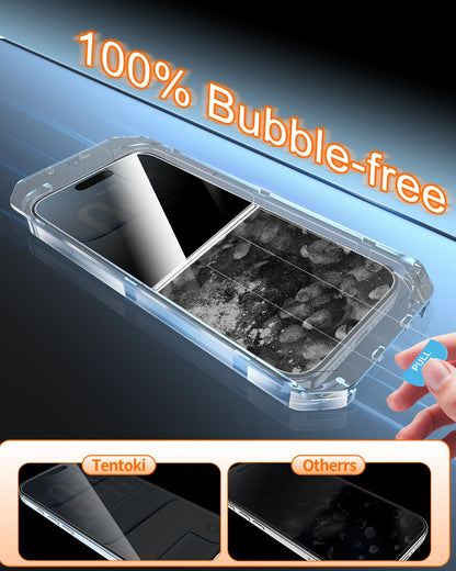 Tentoki Flash Fit Pro Premium Privacy Glass for iPhone 17 Air - 2 Pack
