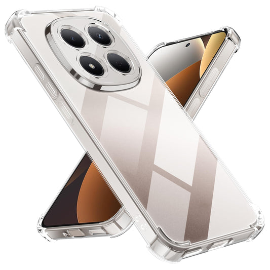 Tentoki Crystal Clear Case for Xiaomi Redmi Note 15 Pro 5G