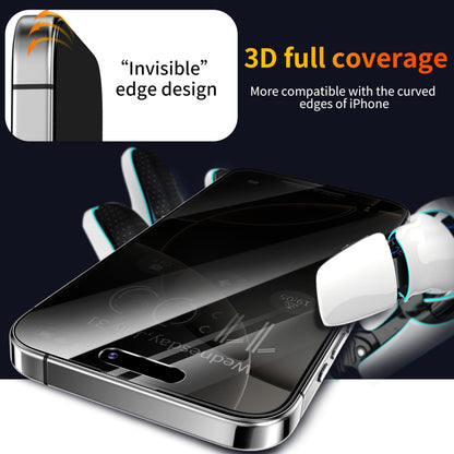 Tentoki Flash Fit Classic Privacy Glass for iPhone 16 Pro / iPhone 17 - 2 Pack