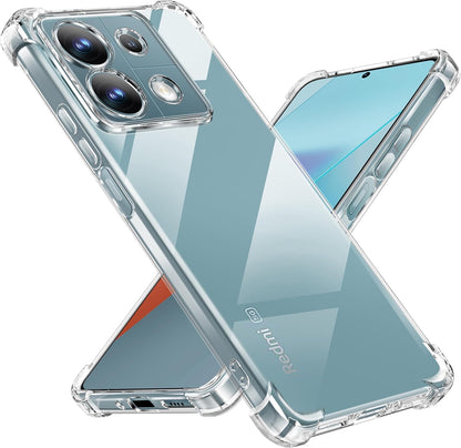 Tentoki Crystal Clear Case for Xiaomi Redmi Note 13 Pro 5G
