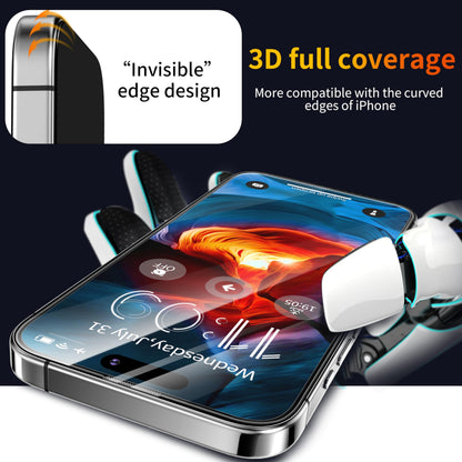 Tentoki Flash Fit Classic HD Clear Glass for iPhone 15 / iPhone 16 - 2 Pack