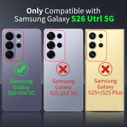 Tentoki Crystal Clear Case for Samsung Galaxy S26Ultra