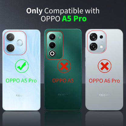 Tentoki Crystal Clear Case for Oppo A5 Pro