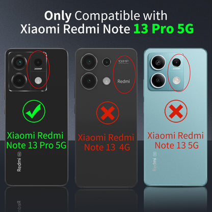 Tentoki Crystal Clear Case for Xiaomi Redmi Note 13 Pro 5G