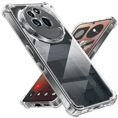 Tentoki Crystal Clear Case for Nothing Phone 3A Pro