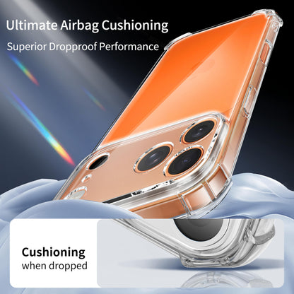 Tentoki Crystal Clear Case for iPhone 17 Pro