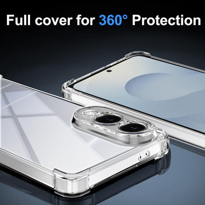 Tentoki Crystal Clear Case for Samsung Galaxy S25 Edge