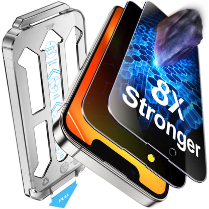 Tentoki Flash Fit Pro Privacy Glass for iPhone 13 Pro Max / iPhone 14 Plus - 2 Pack