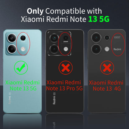 Tentoki Crystal Clear Case for Xiaomi Redmi Note 13 5G