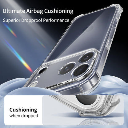 Tentoki Crystal Clear Case for iPhone 17 Pro Max