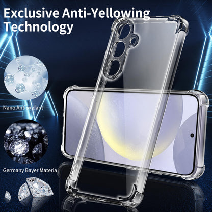 Tentoki Crystal Clear Case for Samsung Galaxy S24+ / S24Plus