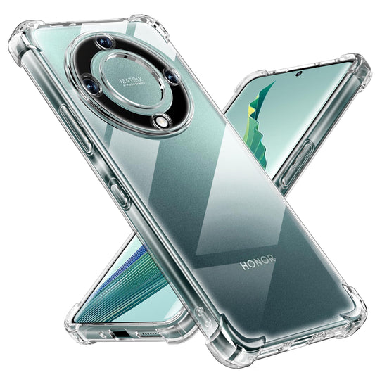 Tentoki Crystal Clear Case for Honor Magic 5 Lite 5G / X9a