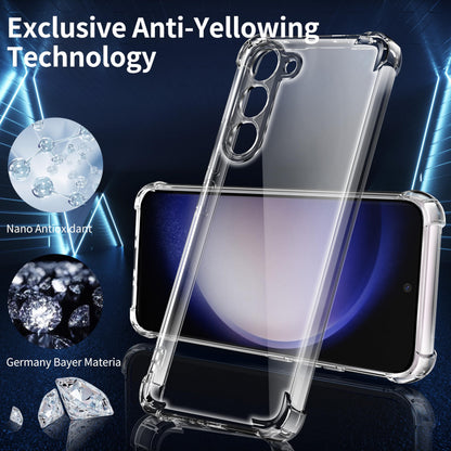 Tentoki Crystal Clear Case for Samsung Galaxy S23 5G