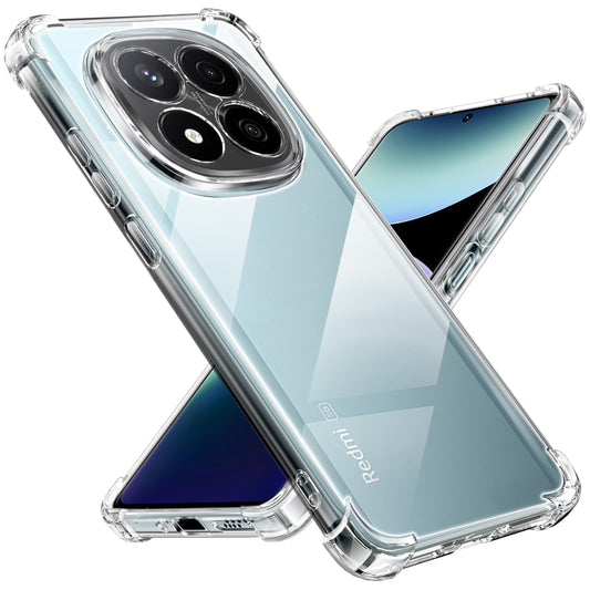 Tentoki Crystal Clear Case for Xiaomi Redmi Note 14 Pro Plus 5G