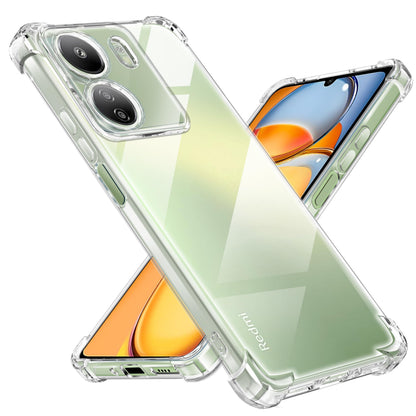 Tentoki Crystal Clear Case for Xiaomi Redmi 13C / Poco C65