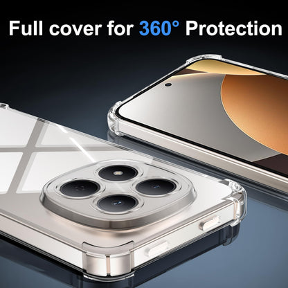 Tentoki Crystal Clear Case for Xiaomi Redmi Note 15 Pro 5G