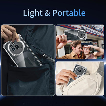 Tentoki Crystal Clear Case for Nothing Phone 3A Pro