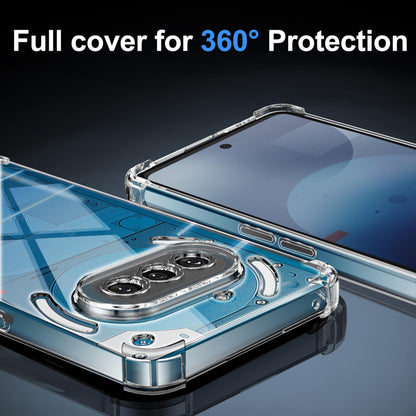 Tentoki Crystal Clear Case for Nothing Phone 3A