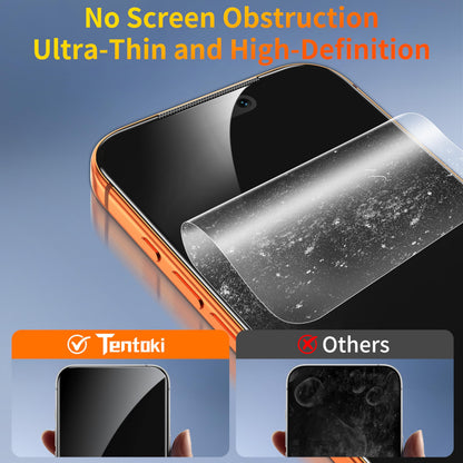 Tentoki Flash Fit Pro Privacy Glass for iPhone 17 Pro Max - 2 Pack