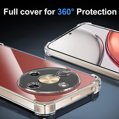 Tentoki Crystal Clear Case for Honor Magic 8 Lite