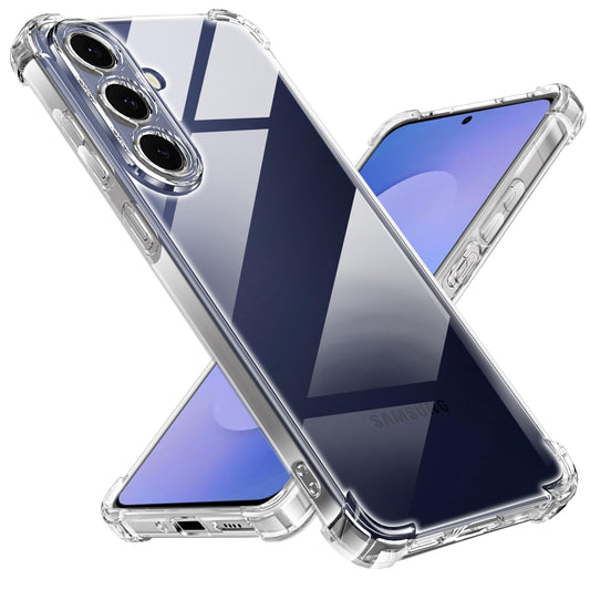 Tentoki Crystal Clear Case for Samsung Galaxy S25 FE