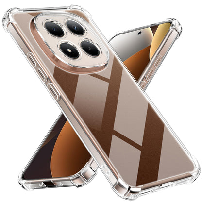 Tentoki Crystal Clear Case for Xiaomi Redmi Note 15 Pro Plus 5G