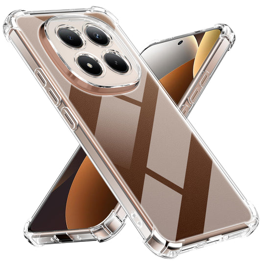 Tentoki Crystal Clear Case for Xiaomi Redmi Note 15 Pro Plus 5G