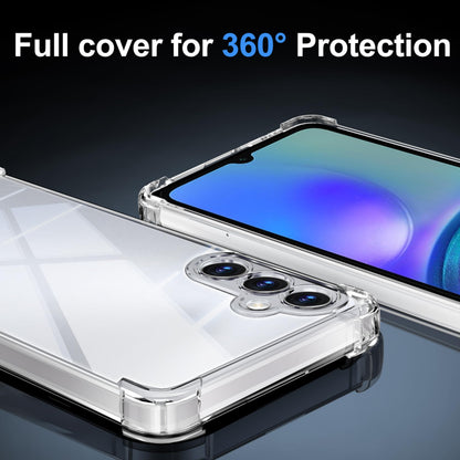 Tentoki Crystal Clear Protection Kit for Samsung Galaxy A05S 5G - Case + 2 HD Glass