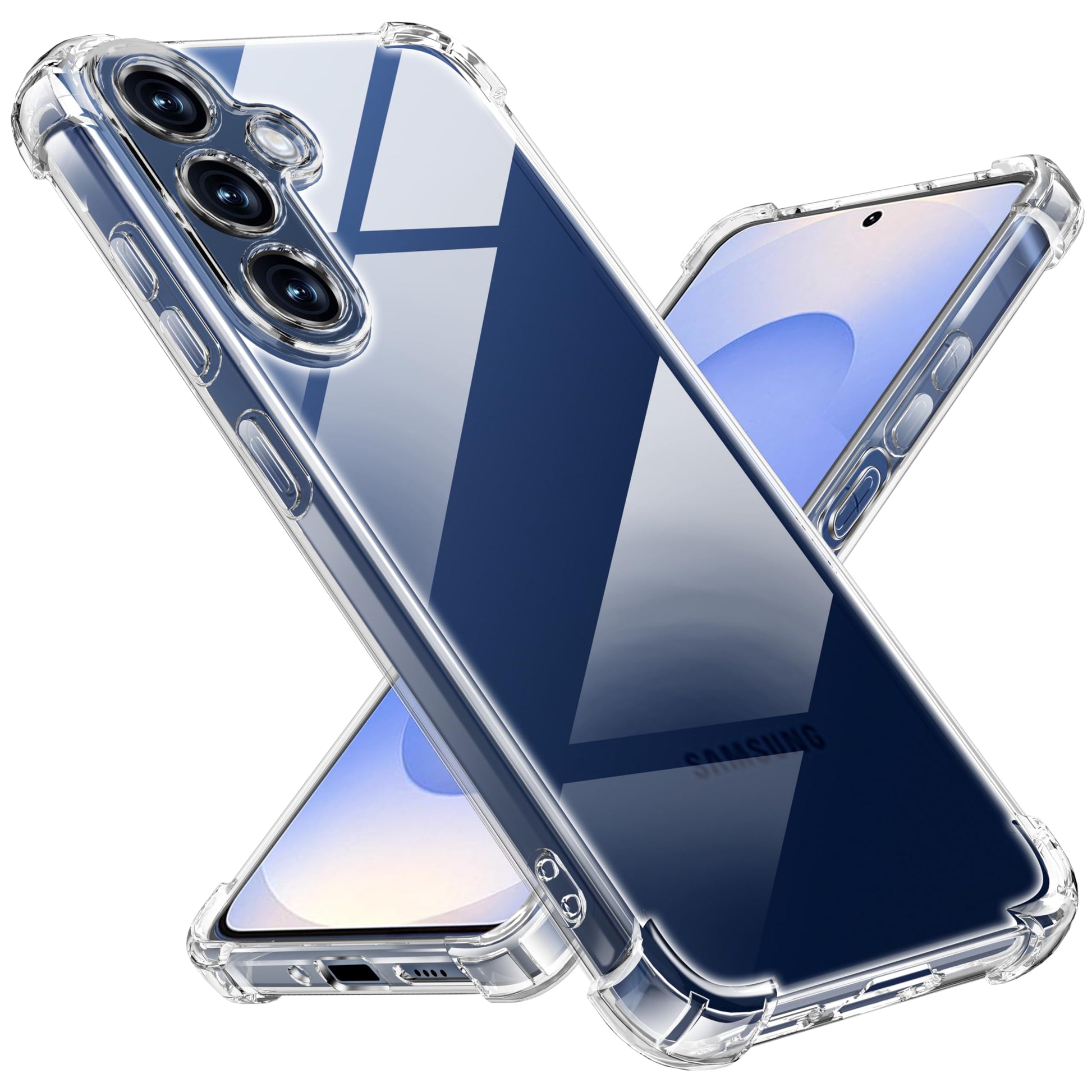 Tentoki Crystal Clear Case for Samsung Galaxy S25