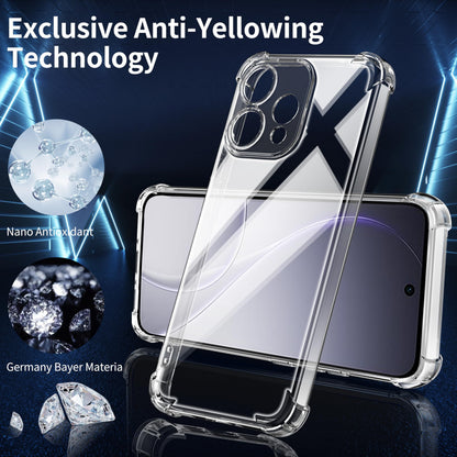 Tentoki Crystal Clear Protection Kit for OPPO Reno 15 国际版 - Case + 2 HD Glass