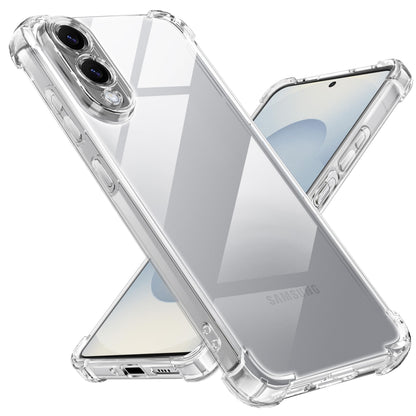 Tentoki Crystal Clear Case for Samsung Galaxy S25 Edge