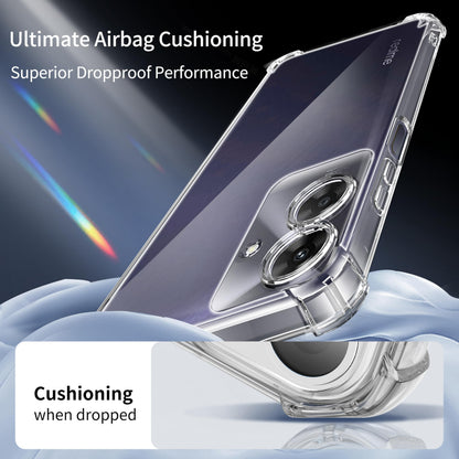 Tentoki Crystal Clear Protection Kit for Realme Note 60 - Case + 2 HD Glass