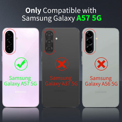 Tentoki Crystal Clear Case for Samsung Galaxy A57