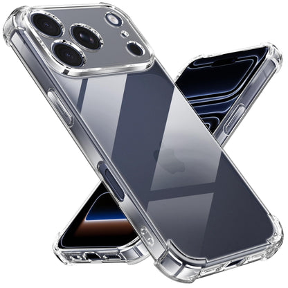 Tentoki Crystal Clear Case for iPhone 17 Pro Max