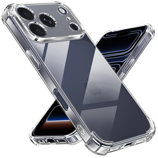 Tentoki Crystal Clear Case for iPhone 17 Pro Max