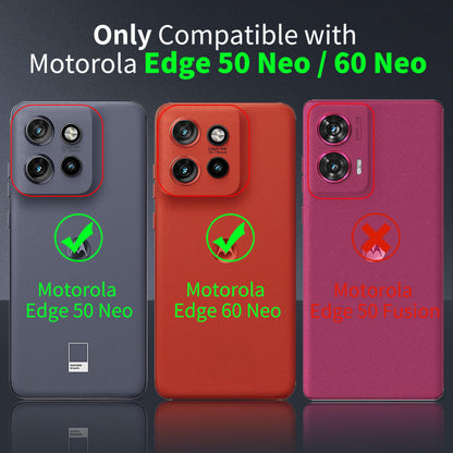 Tentoki Crystal Clear Case for Motorola Edge 50 Neo / Edge 60 Neo