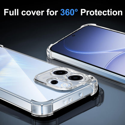 Tentoki Crystal Clear Protection Kit for OPPO Reno 15 FS 5G / 15 F 5G 国外版 - Case + 2 HD Glass