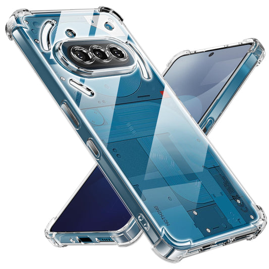 Tentoki Crystal Clear Case for Nothing Phone 3A