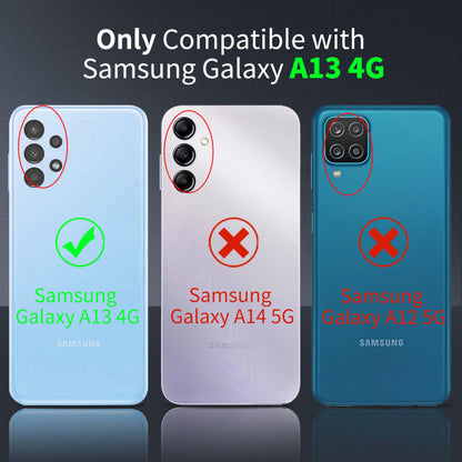 Tentoki Crystal Clear Case for Samsung Galaxy A13 4G