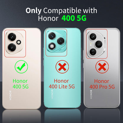 Tentoki Crystal Clear Case for Honor 400 5G 国外版