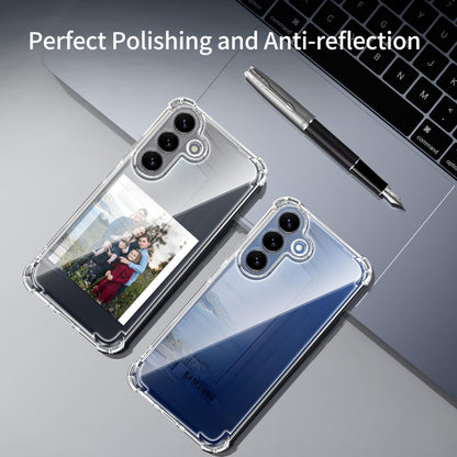 Tentoki Crystal Clear Case for Samsung Galaxy S26 Plus / S26+ 5G