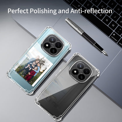 Tentoki Crystal Clear Case for Xiaomi Redmi Note 14 Pro Plus 5G