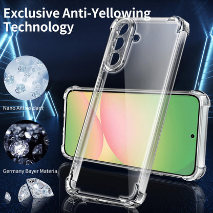 Tentoki Crystal Clear Case for Samsung Galaxy A56 5G