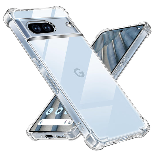 Tentoki Crystal Clear Case for Google Pixel 7a